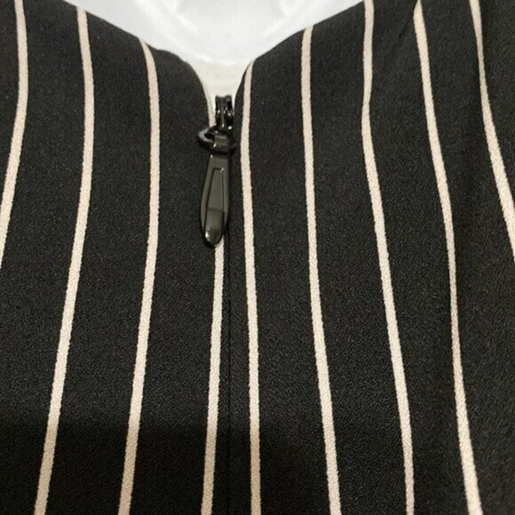 new york company women midi striped dress 4 party casual event classic luxury - Picture 5 of 11